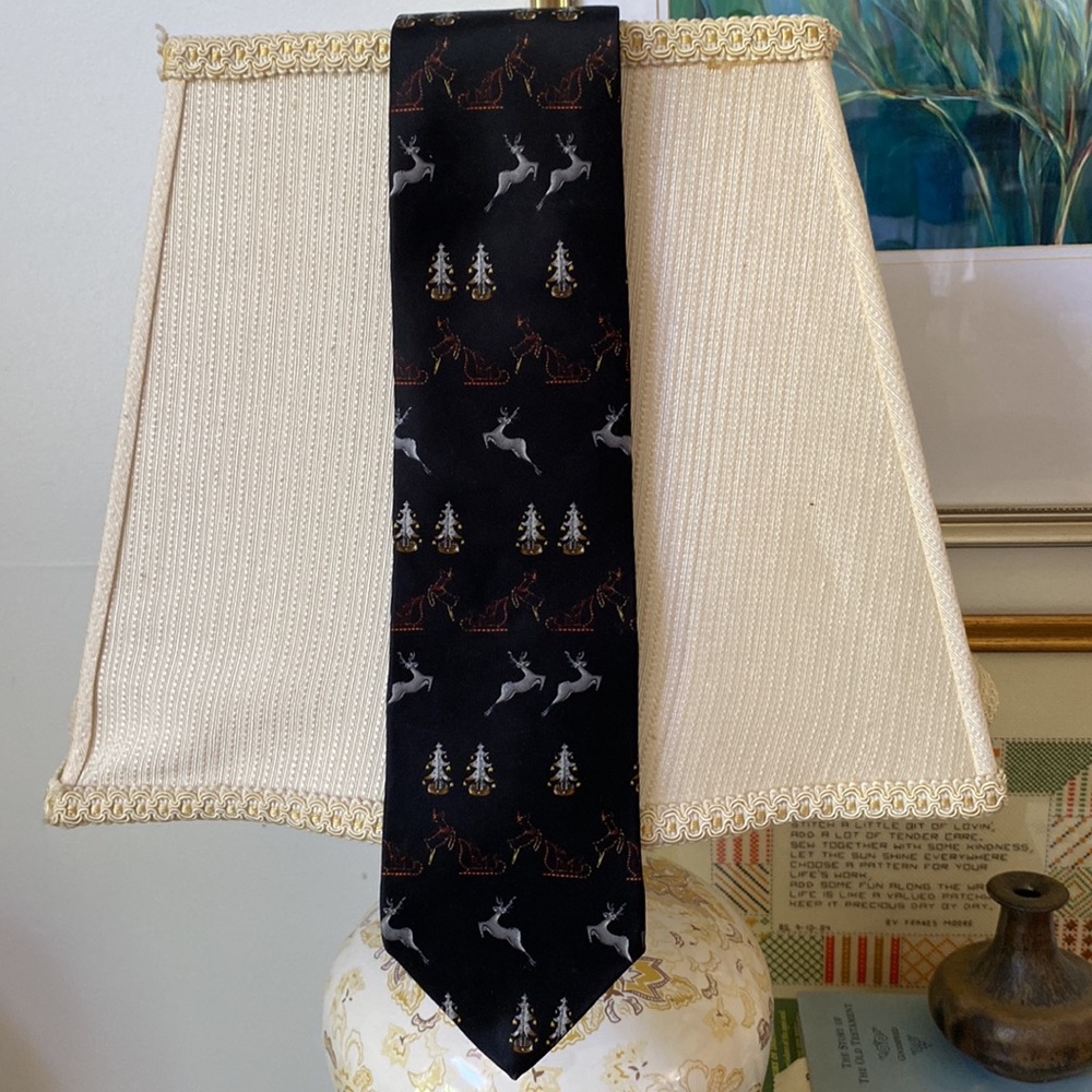 STRUCTURE 100% Silk Holiday Tie